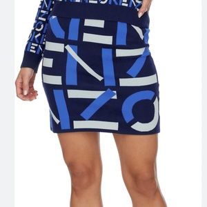 Kenzo logo mini skirt